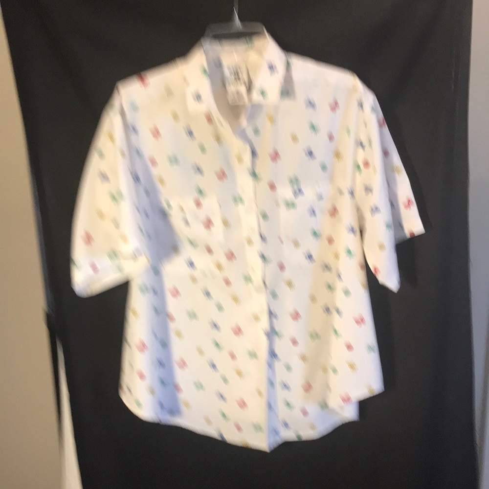 Maternity Baby on Board ladies size 14 blouse short sleeved
